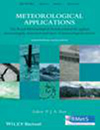 METEOROLOGICAL APPLICATIONS杂志封面